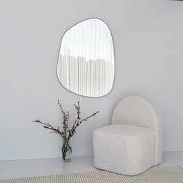 Hanah Home Espejo Amorphous Transparente